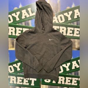 Nike Men's Dark Gray Hoodie Sweater